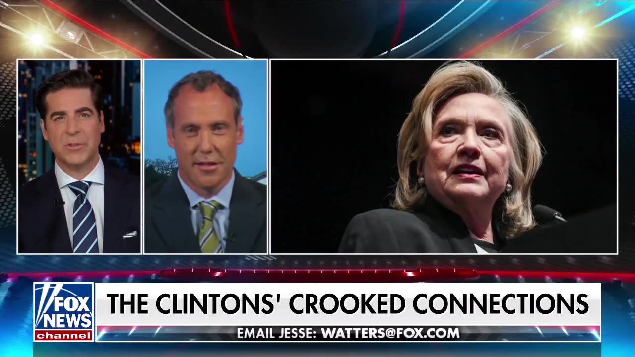 Jesse Watters - The Clintons crooked connections