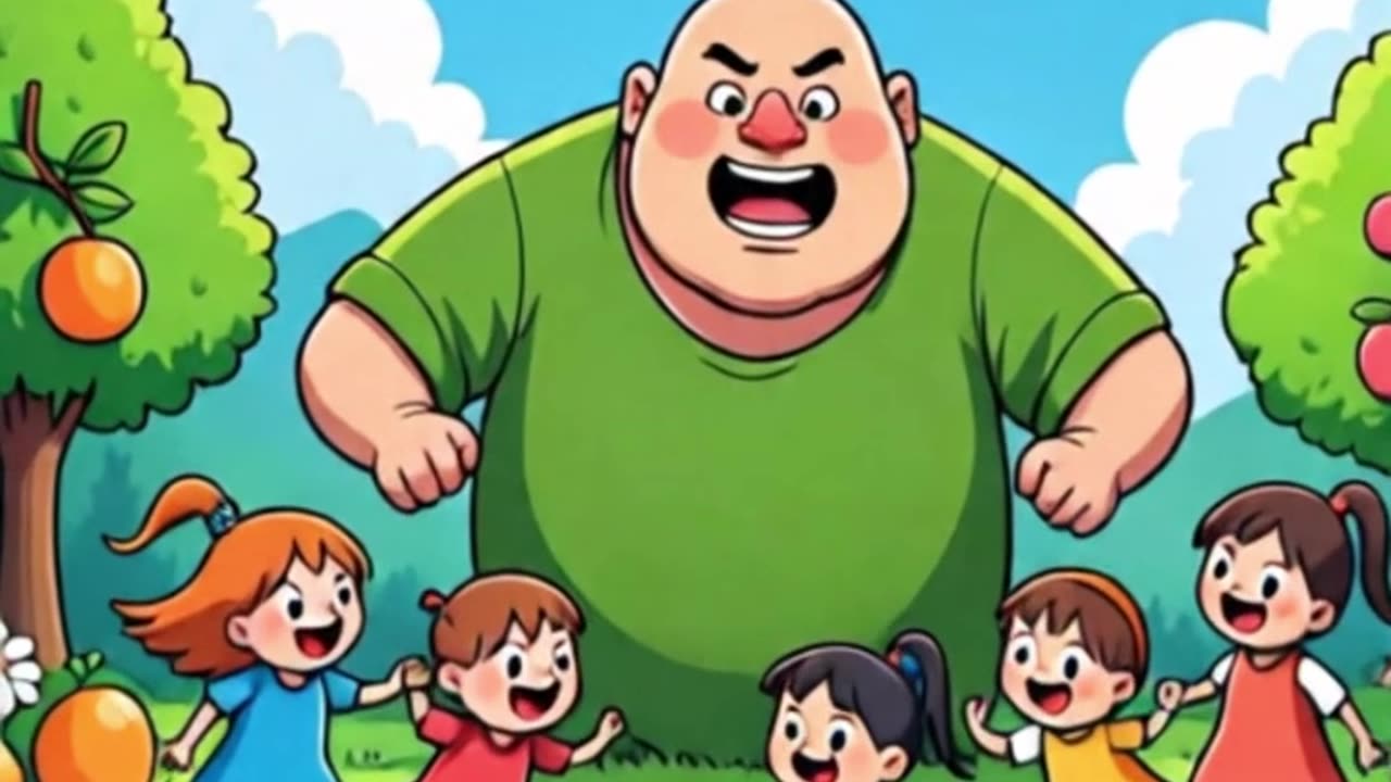 the giant and his garden / for kids