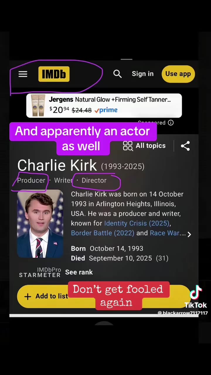 Breaking ⛔️And apparently an actor as well!