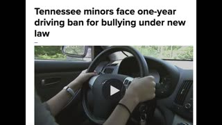 THEY JUST PASSED THE MOST INSANE LAW IN U.S. HISTORY: LOSE YOUR LICENSE FOR BULLYING