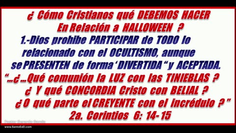 2025.10.26- Sermon - Halloween: Una Fiesta Pagana