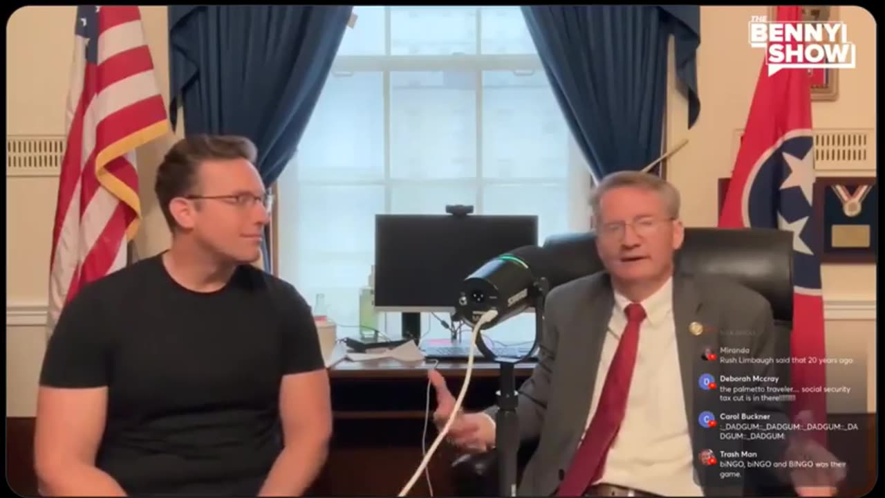 "Biden's team getting rich off of selling (8,000) pardons," Rep Tim Burchett ~ Benny Johnson