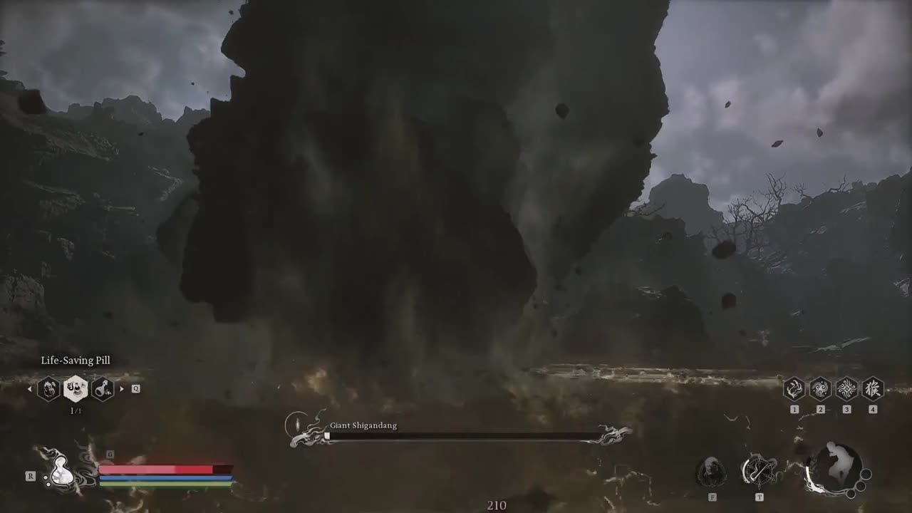 This kinda reminds me of "Shadow of the Colossus". (Boss Fight - Giant Shigandang).