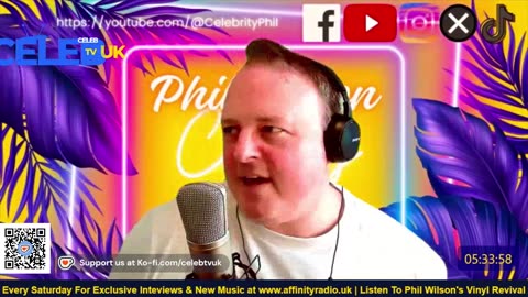 CELEB TV UK – Home Of Phil Wilson Chats With Celebs