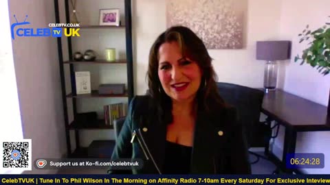 CELEB TV UK – Home Of Phil Wilson Chats With Celebs