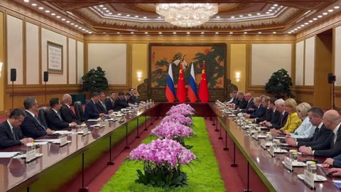 🟥 Putin y Xi inician conversaciones bilaterales