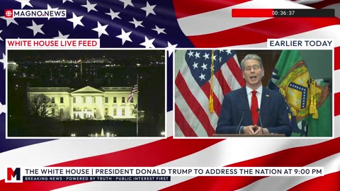 🇺🇸 BREAKING: President Trump Delivers an Address to The Nation from The White House [LIVE]