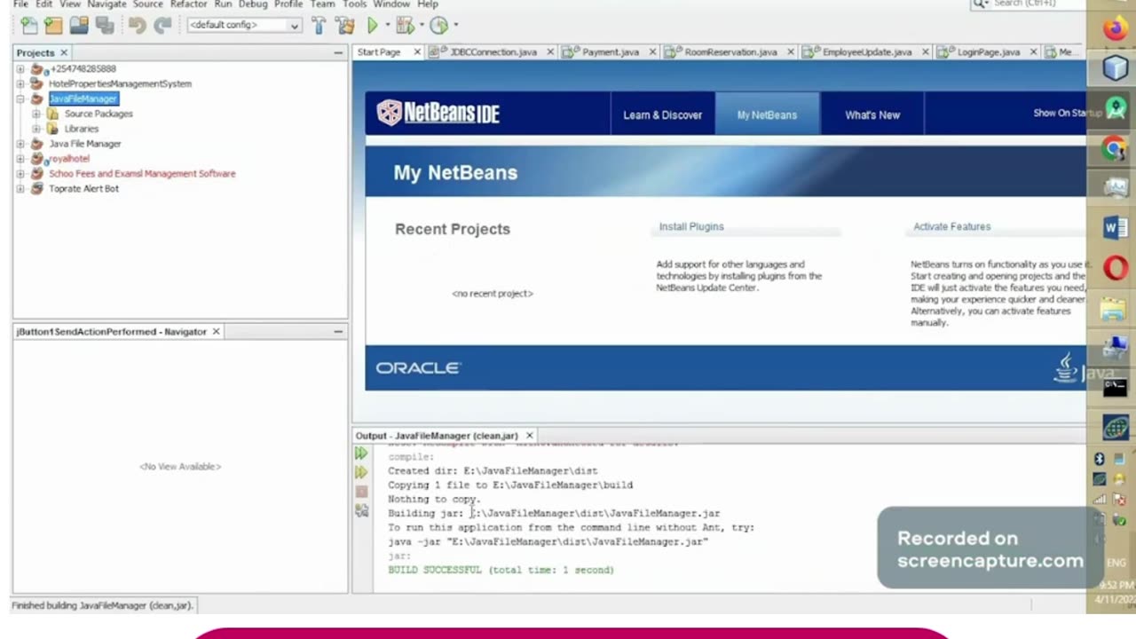 Student Work(Assignment )| CECS277 Java GUI File App with Drag & Drop Output Video |CSULB