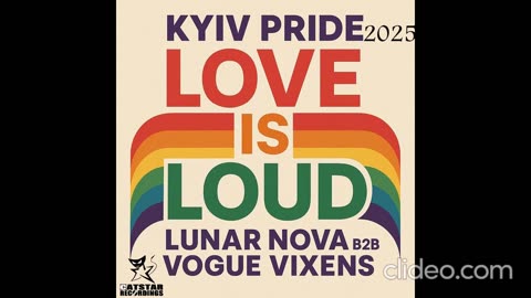 LUNAR NOVA b2b VOGUE VIXENS - KYIV PRIDE 2025 Live (Studio 54 rmx & Catstar Recordings)
