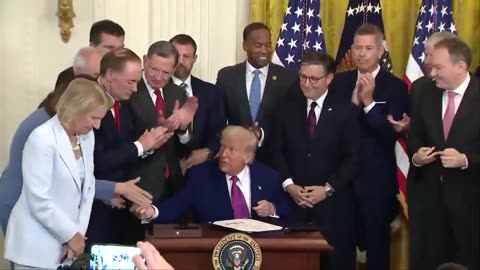 POTUS officially signs into law three resolutions passed by Congress