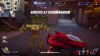 Marvel Rivals Online Competitive Match #260 Part #2 On The PC While Playing As Groot