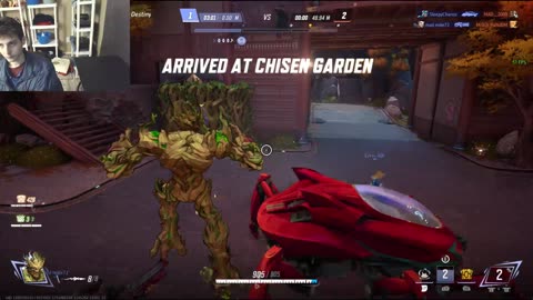 Marvel Rivals Online Competitive Match #260 Part #2 On The PC While Playing As Groot