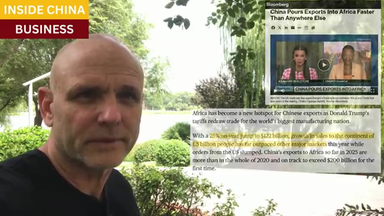 China's trade with Africa outracing the rest of world, supplanting North America