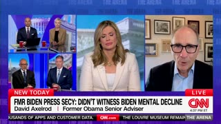 David Axelrod Stumbles When Asked If Karine Jean-Pierre Lied About Joe Biden’s Mental Decline
