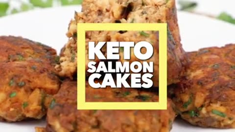 Keto Salmon Cakes Recipe