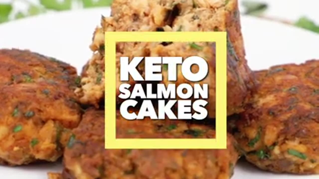 Keto Salmon Cakes Recipe