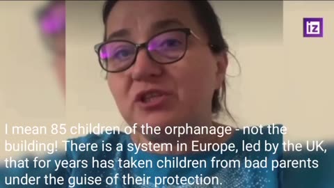 Entire orphanages of children are sold from the warzone in Ukraine" -