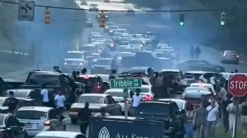 Blacks start shooting each other