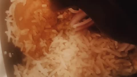 Indian chicken and rice 🧿