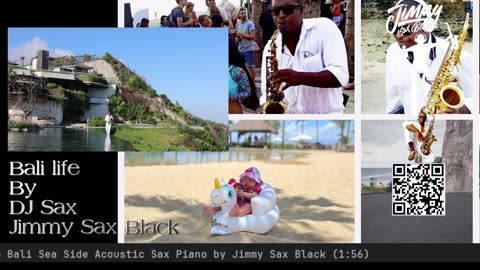 Chill Saxophone Music 24/7 DJ Sax Jimmy Sax Black Live from Bali Luxury Life Weddings Events Travel