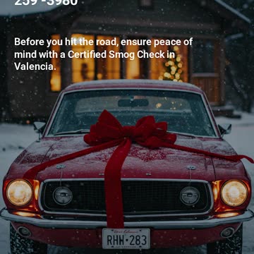 Valencia Smog Pros and Mechanic (661) 259 -3980