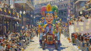 Soldiers of Mardi Gras - OpenSea Rarible NFT Dixieland Jazz Music Song