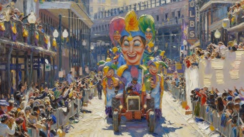 Soldiers of Mardi Gras - OpenSea Rarible NFT Dixieland Jazz Music Song