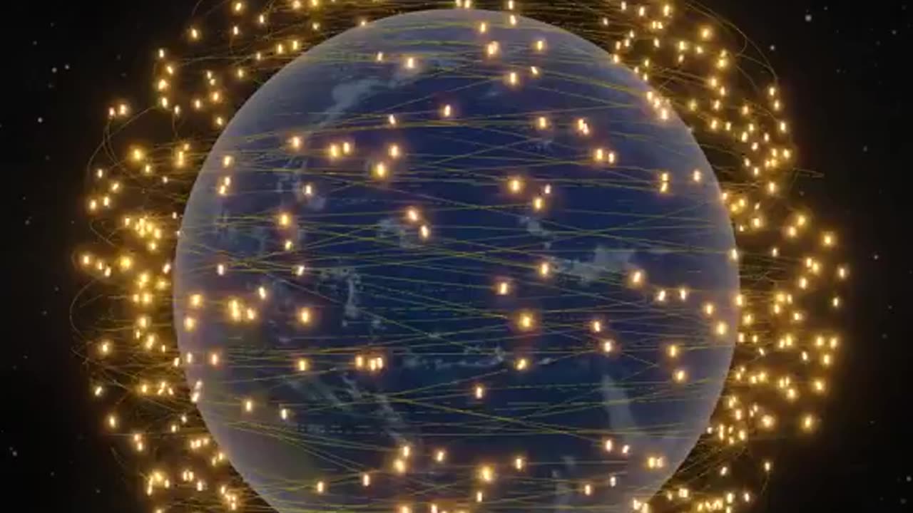 Satelliten Dichte heute