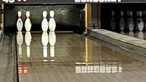 Bowling at Suncoast Hotel & Casino in LV, NV, 9/26/25, (highlight) 1-3-4-7-9 spare