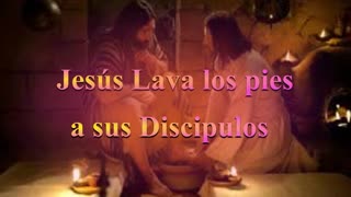 "Jesús lava los pies a sus Discípulos " _Juan 13 :1 al 11_ Devocional .