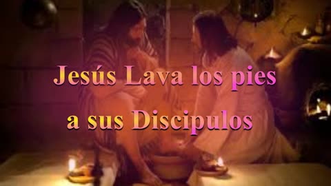 "Jesús lava los pies a sus Discípulos " _Juan 13 :1 al 11_ Devocional .