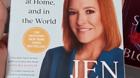 Jen Psaki Books in Retail Stores - Anchor and News Grifting for the win