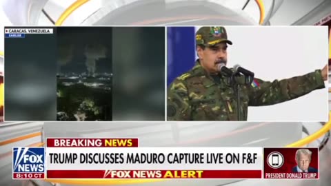 MADURO HAS BEEN CAPTURED