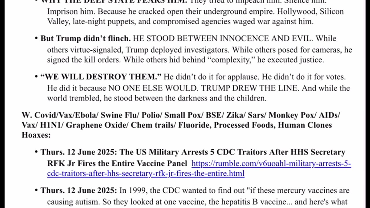 WTPN SITUATION UPDATE FEATURING RESTORED REPUBLIC 6-19-25