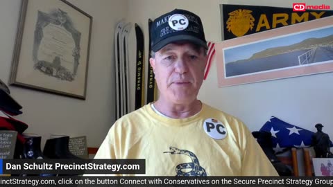 Precinct Strategy Getting Trump's attention. Dan Schultz May 8 2025