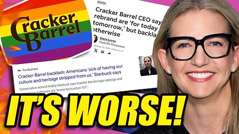 Cracker Barrel 'Woke' CEO DOUBLES DOWN as Stock Craters! | Clownfish TV
