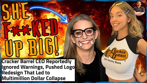 Cracker Barrel CEO EXPOSED For Wasting MILLIONS on WOKE Rebrand & DEI!