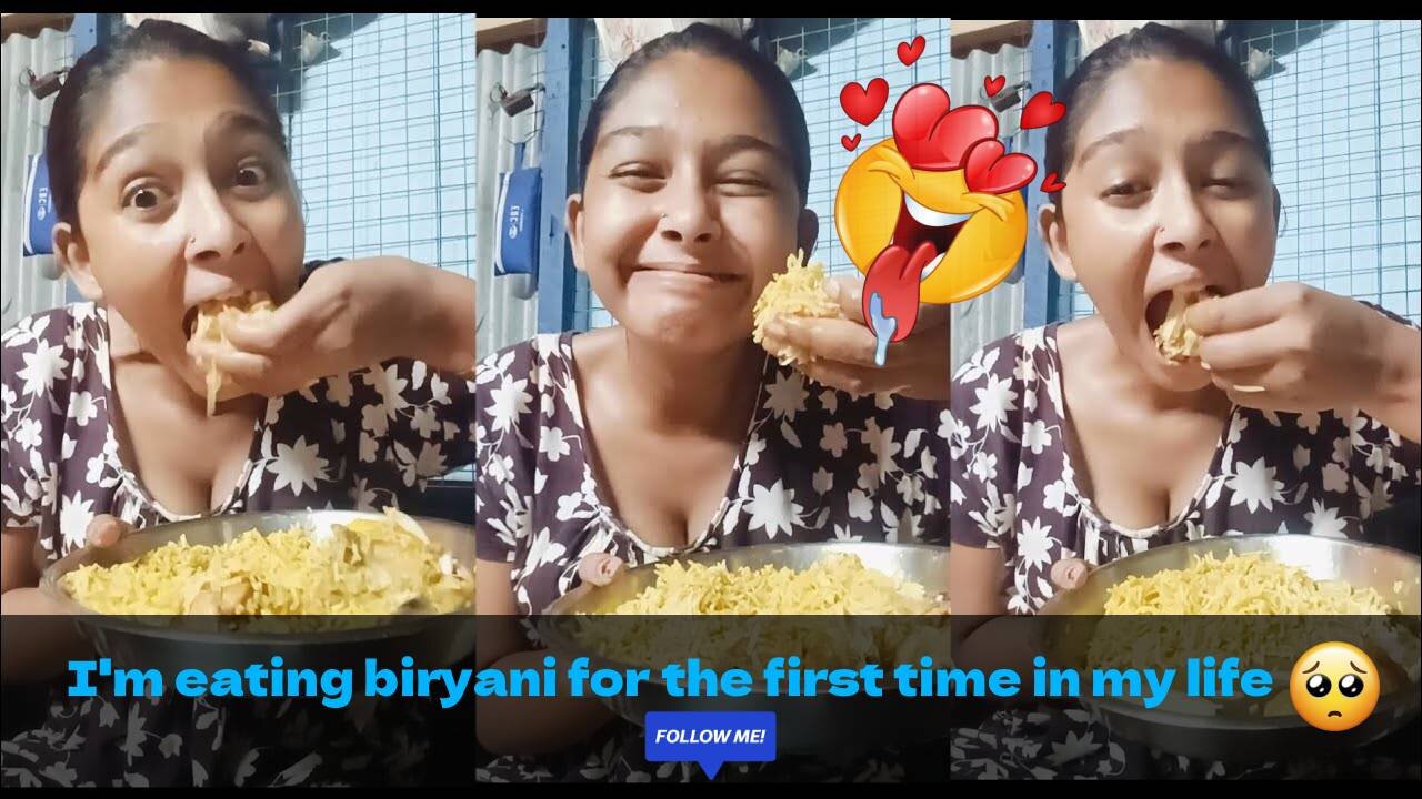 I'm eating biryani for the first time in my life 🥹| RiyaVlogs15