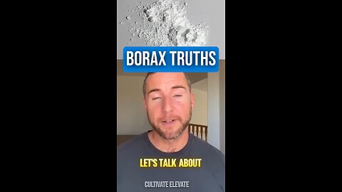 Borax Pulls Fluoride Out Of The Body
