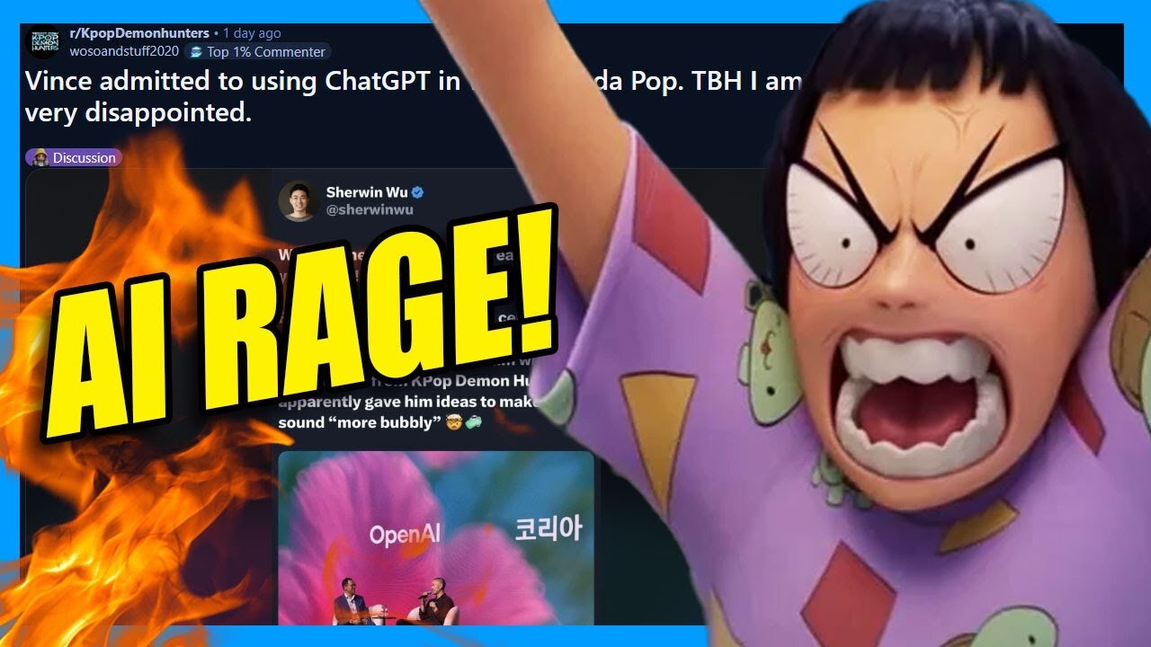 KPop Demon Hunters Used AI to Write Songs?! | Clownfish TV