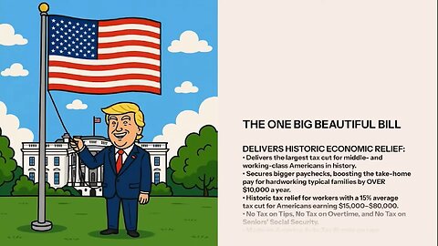 One Big Beautiful Lo-Fi MAGA Video to Relax / Study to｜一條大而美兼配有輕鬆音樂的 MAGA 影片，助您放鬆/學習