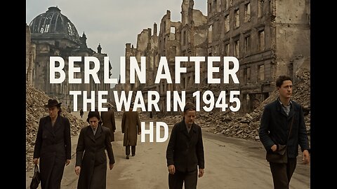 BERLIN JULY 1945 IN COLOUR (HD 1080)