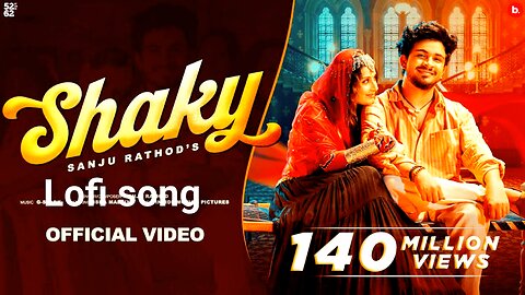 Shaky Lofi song Sanju Rathod Ft. Isha Malviya | G-Spark | New #Marathi Songs 2025