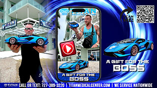 Honey I Shrunk The Lambo - A Gift For The Boss From Long Time Patient & Titan Family Dan!