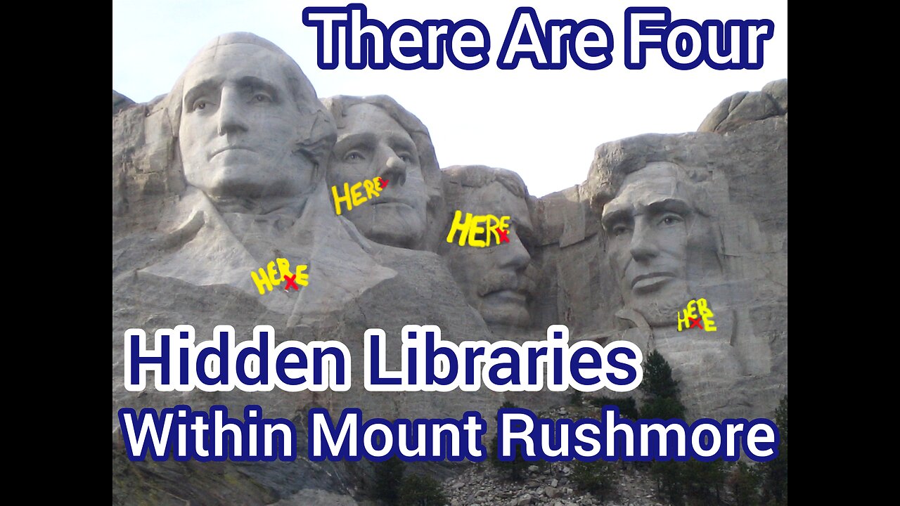 There Are Four Hidden Libraries Within Mount Rushmore