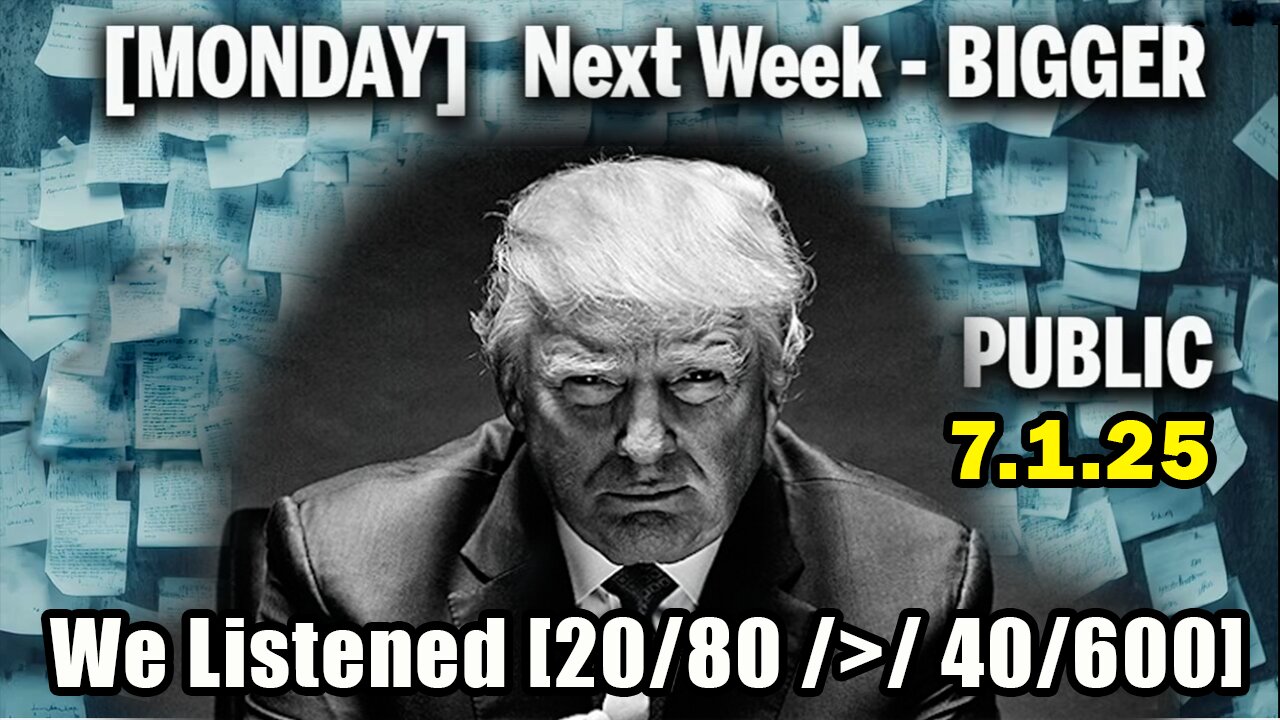 And We Know Urgent Emergency 7.1.25: Another Big Week Ahead, More Senators Leaving, Amazing Big Bill