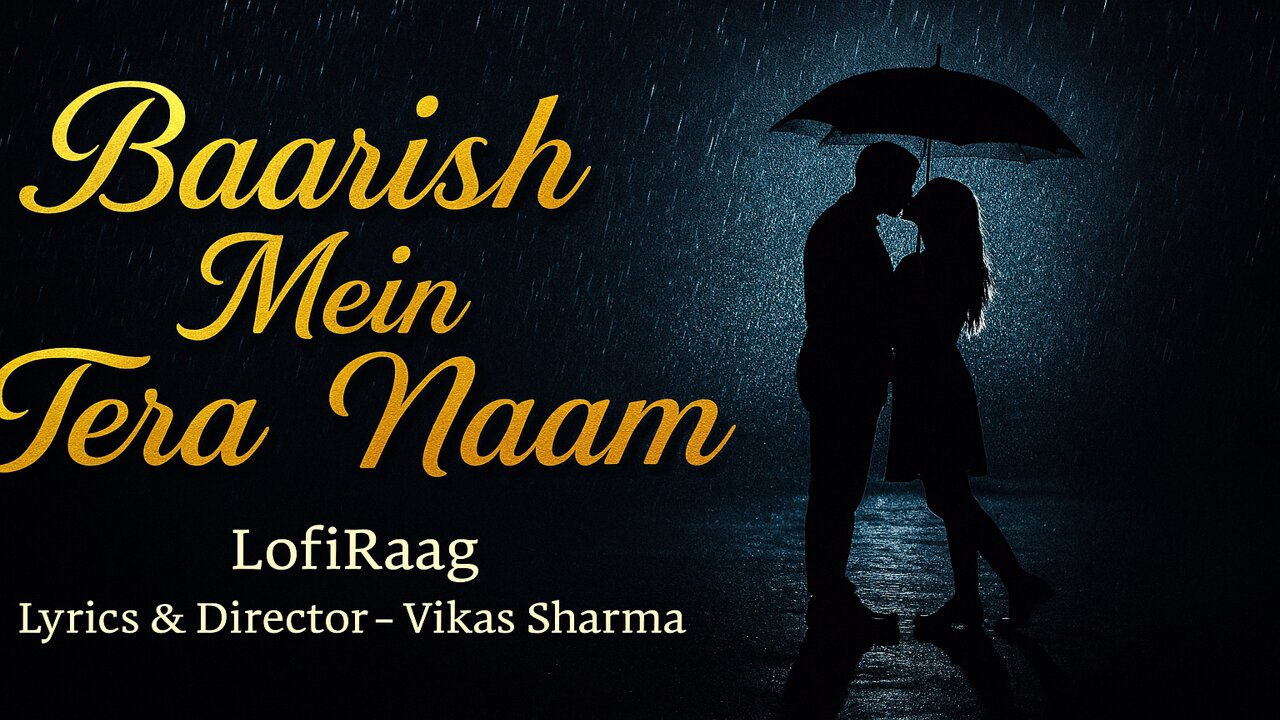 💖Baarish Mein Tera Naam | Hindi Romantic Song 2025 | Latest 2025 Romantic Song | Hit Song | LofiRaag