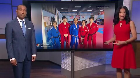 Taekwondo instructors stop woman from sexual assault subdue black suspect