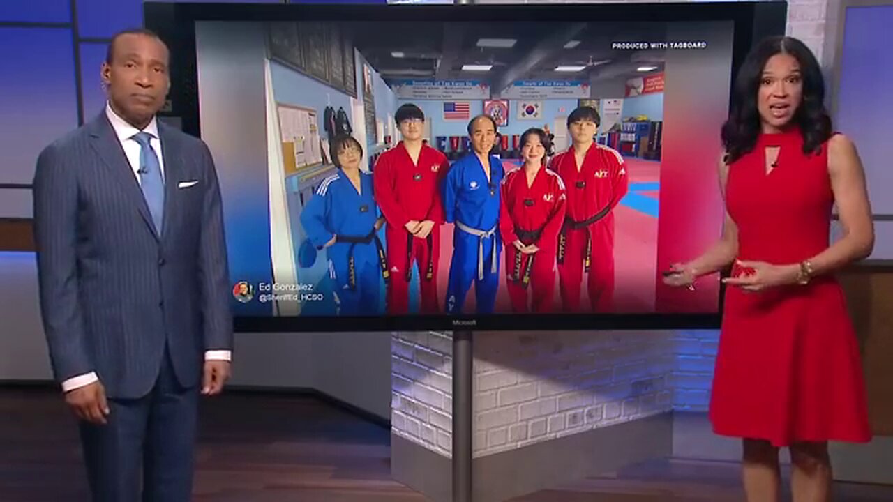 Taekwondo instructors stop woman from sexual assault subdue black suspect