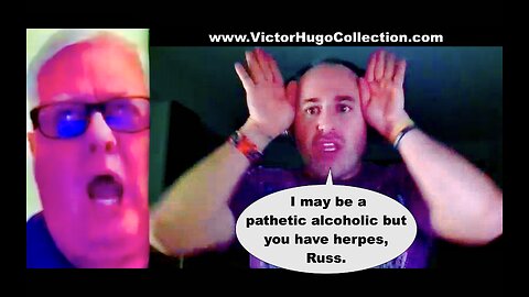 Herpes Russ Winter Claims Drunk Jim Fetzer Ally Charles Carter Dictates Broadcast Of VictorHugo Show